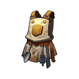 大食いのエプロン